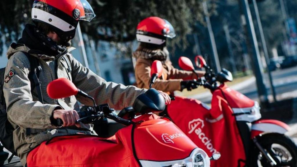 Servicio de 'motosharing' de Acciona / EUROPA PRESS