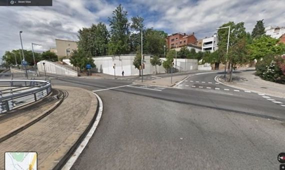 Lugar donde tuvo lugar el accidente