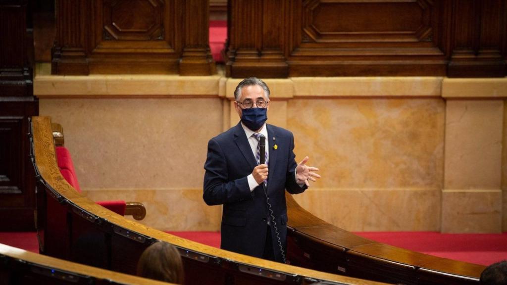 El conseller de Empresa y Conocimiento de la Generalitat, Ramón Tremosa, en un pleno / EUROPA PRESS