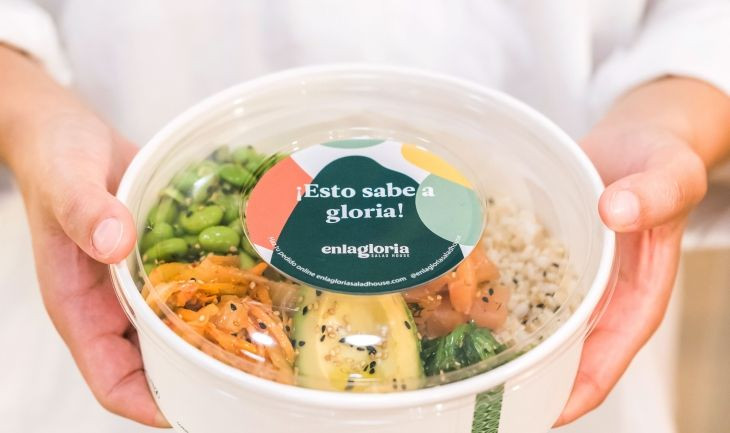 Ensalada de la 'Salad House' Enlagloria de Barcelona / ENLAGLORIA