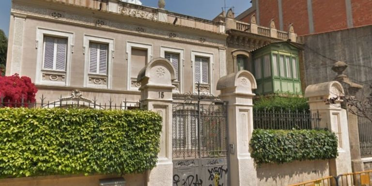 Una de las casitas de Encarnació, en Gràcia 