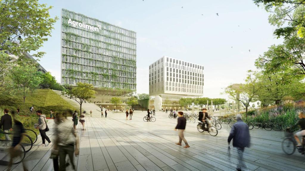 Recreación de la operación urbanística de Agrolimen en Sant Joan Despí / AGROLIMEN