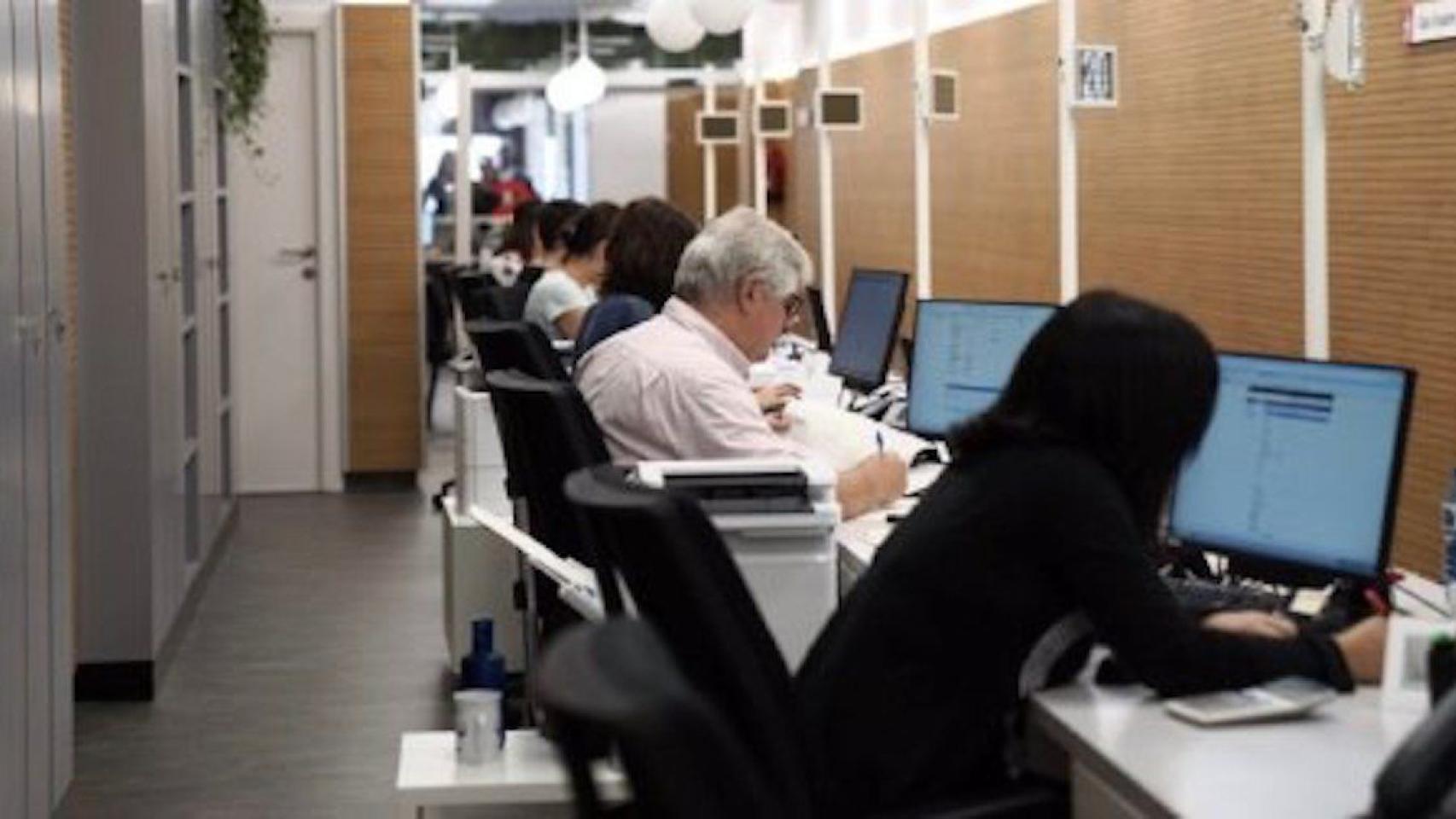 Imagen de archivo de trabajadores municipales