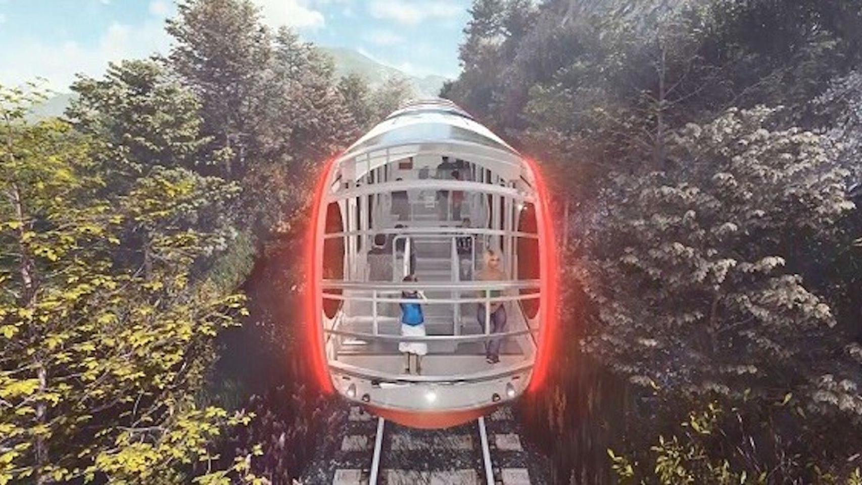 El nuevo funicular del Tibidabo, 'Cuca de Llum' / TIBIDABO