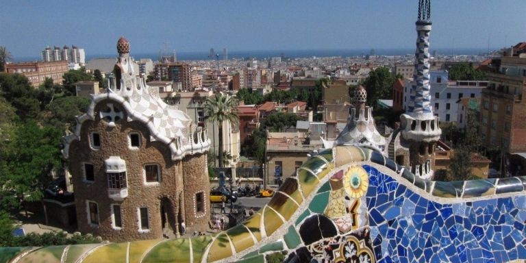 El Park Güell, de Barcelona / EUROPA PRESS 