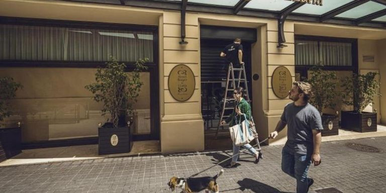 Un hotel cerrado en Barcelona / EUROPA PRESS 