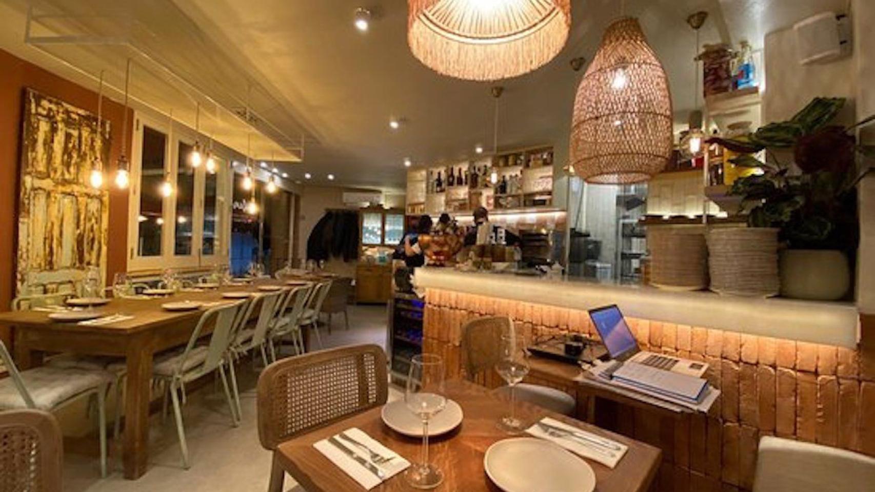 Interior del restaurante Silan de Barcelona / SILAN