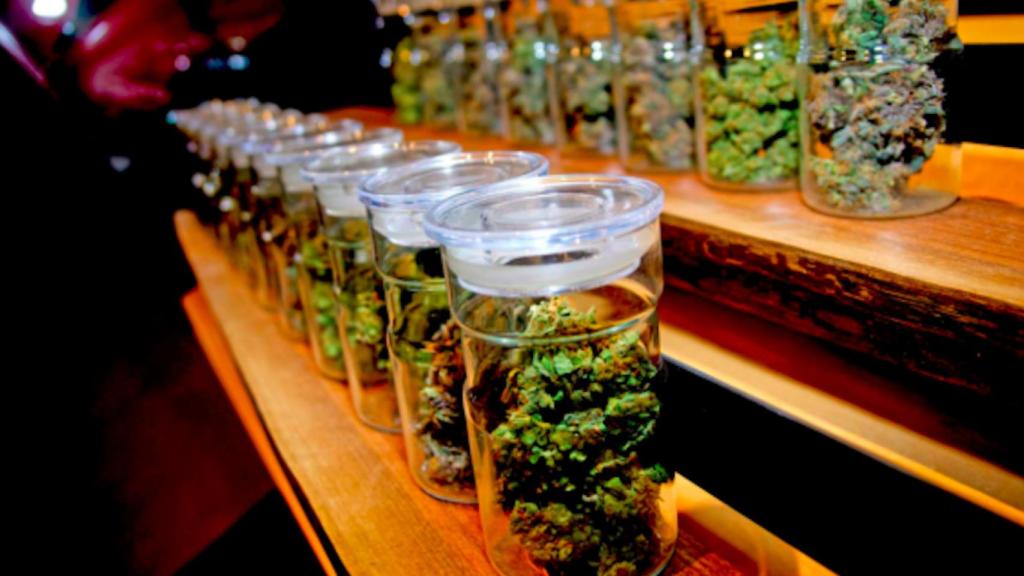 Local de venta de marihuana similar al del atraco en Sant Andreu / ARCHIVO