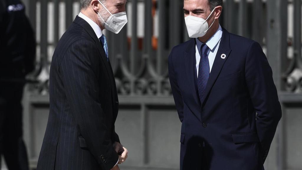El Rey y el presidente del Gobierno en un acto el 23 de febrero en el Congreso / EUROPA PRESS - Eduardo Parra