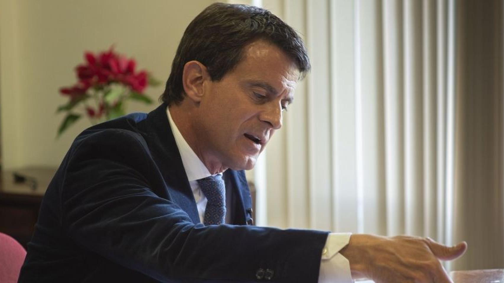 Manuel Valls, en una entrevista con Metrópoli Abierta antes de las elecciones / LENA PRIETO