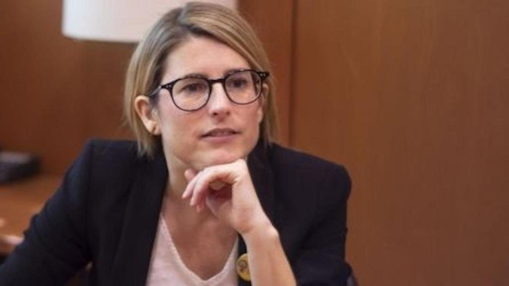 Elsa Artadi, en su despacho, exige la reforma de la ronda de Sant Antoni / METRÓPOLI