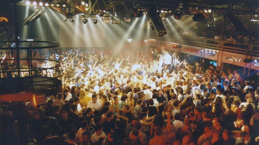 Interior de una discoteca en una imagen de archivo