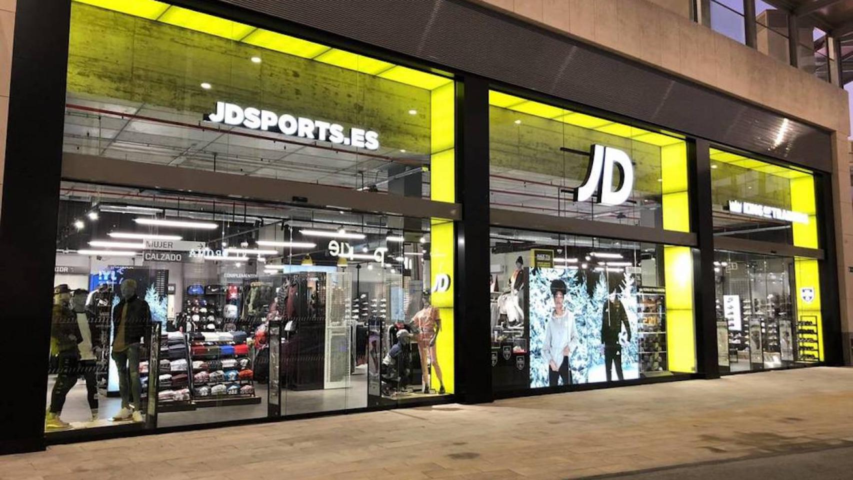 Exterior de una tienda JD Sports en una imagen de archivo