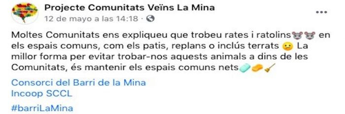 Respuesta del Consorcio de La Mina a los vecinos