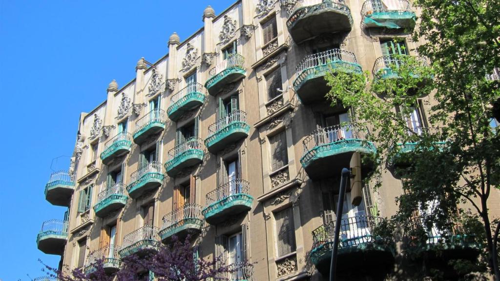 Edificio del Eixample de Barcelona / EUROPA PRESS