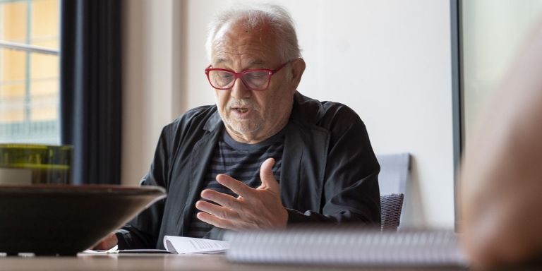 Acebillo, durante la entrevista con Metrópoli Abierta / LENA PRIETO