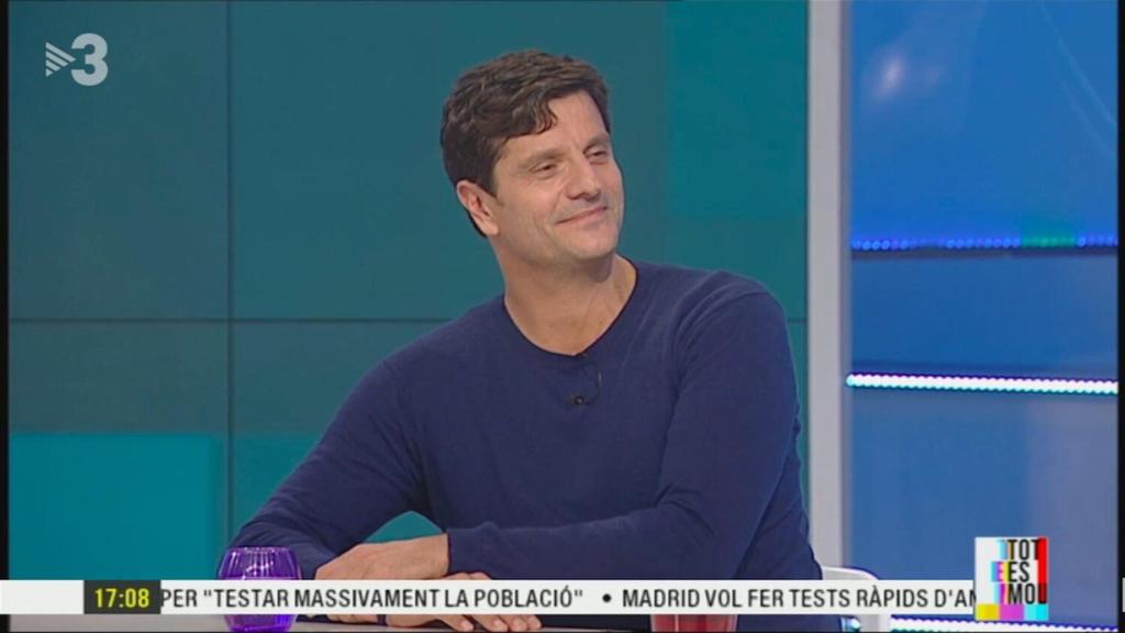 Joel Joan en una entrevista en televisión / TV3