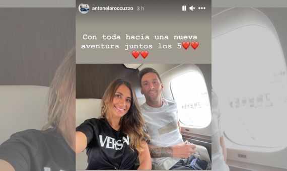 Esta es la última foto de Antonela Roccuzzo y Messi en Barcelona