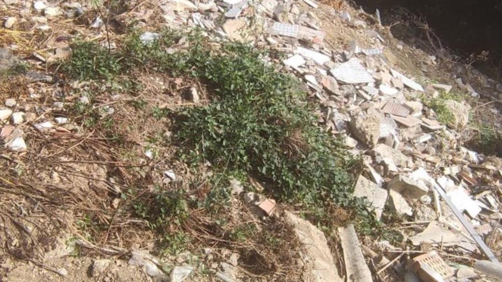 Vertido ilegal de amianto en Sarrià-Sant Gervasi / GUARDIA URBANA