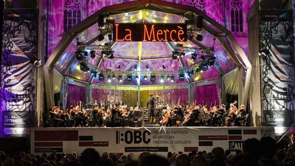 Concierto de La Mercè en una edición anterior / ORQUESTRA SIMFÒNICA DE BARCELONA