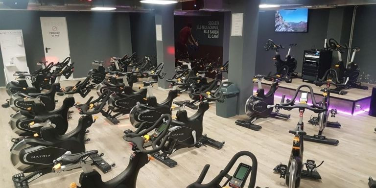 Instalaciones del gimnasio Altafit en Barcelona / ALTAFIT