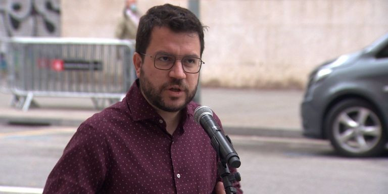 Pere Aragonès, presidente de la Generalitat / EUROPA PRESS