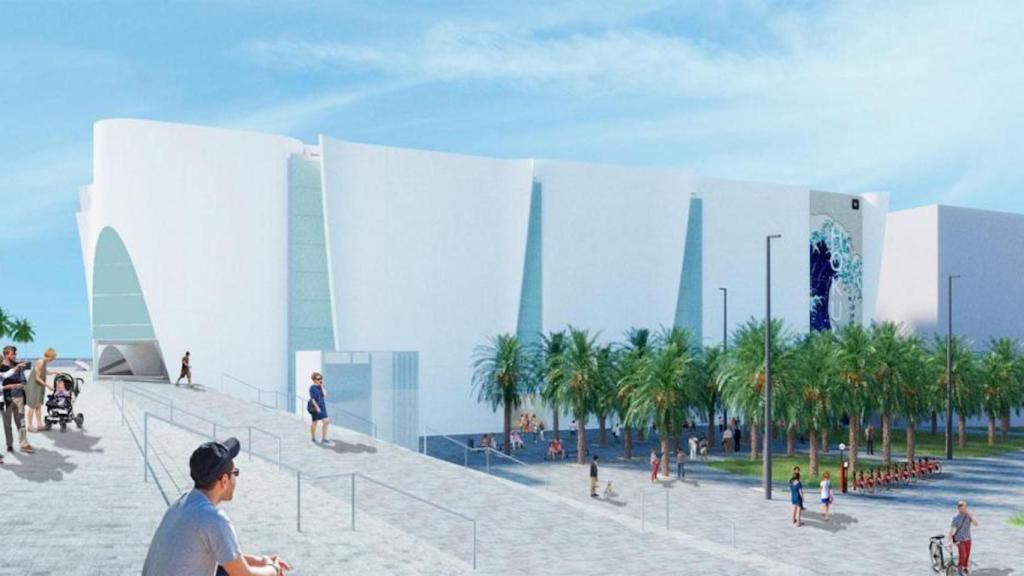 Render del futuro museo Hermitage, en el Port de Barcelona / MUSEO HERMITAGE