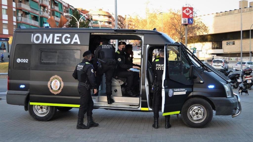 La furgoneta de la Unidad Omega de la Guardia Urbana de Badalona. / AYUNTAMIENTO DE BADALONA