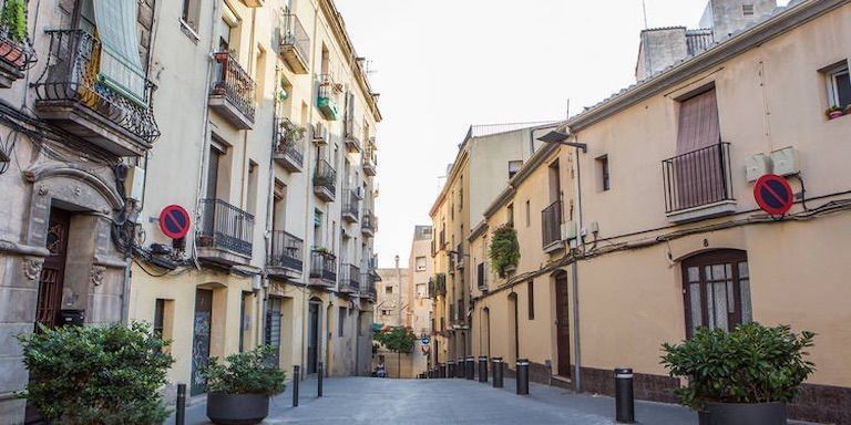 Calle de Ibèria en Sants : TWITTER (@JoaquimTorrent)
