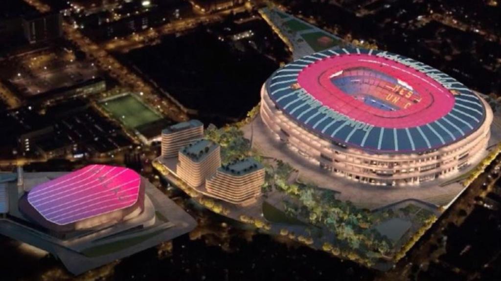 Imagen virtual del futuro Espai Barça