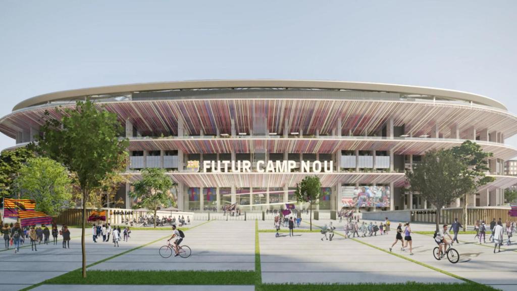 Imagen de referencia sobre el futuro Camp Nou del Barça / FCB