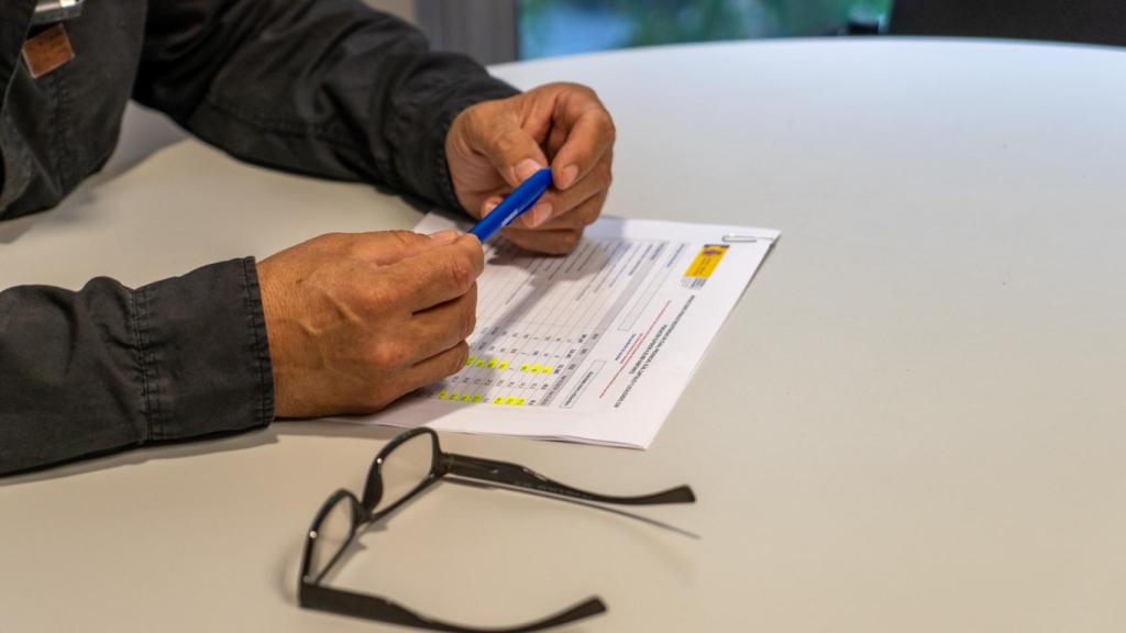 Eugenio Zambrano, durante la entrevista con Crónica Global