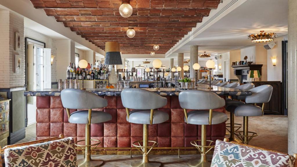 Imagen del bar del Soho House Barcelona
