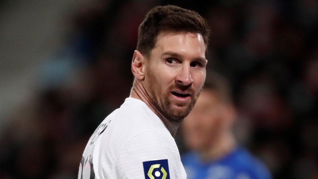 Leo Messi, durante un partido con el PSG