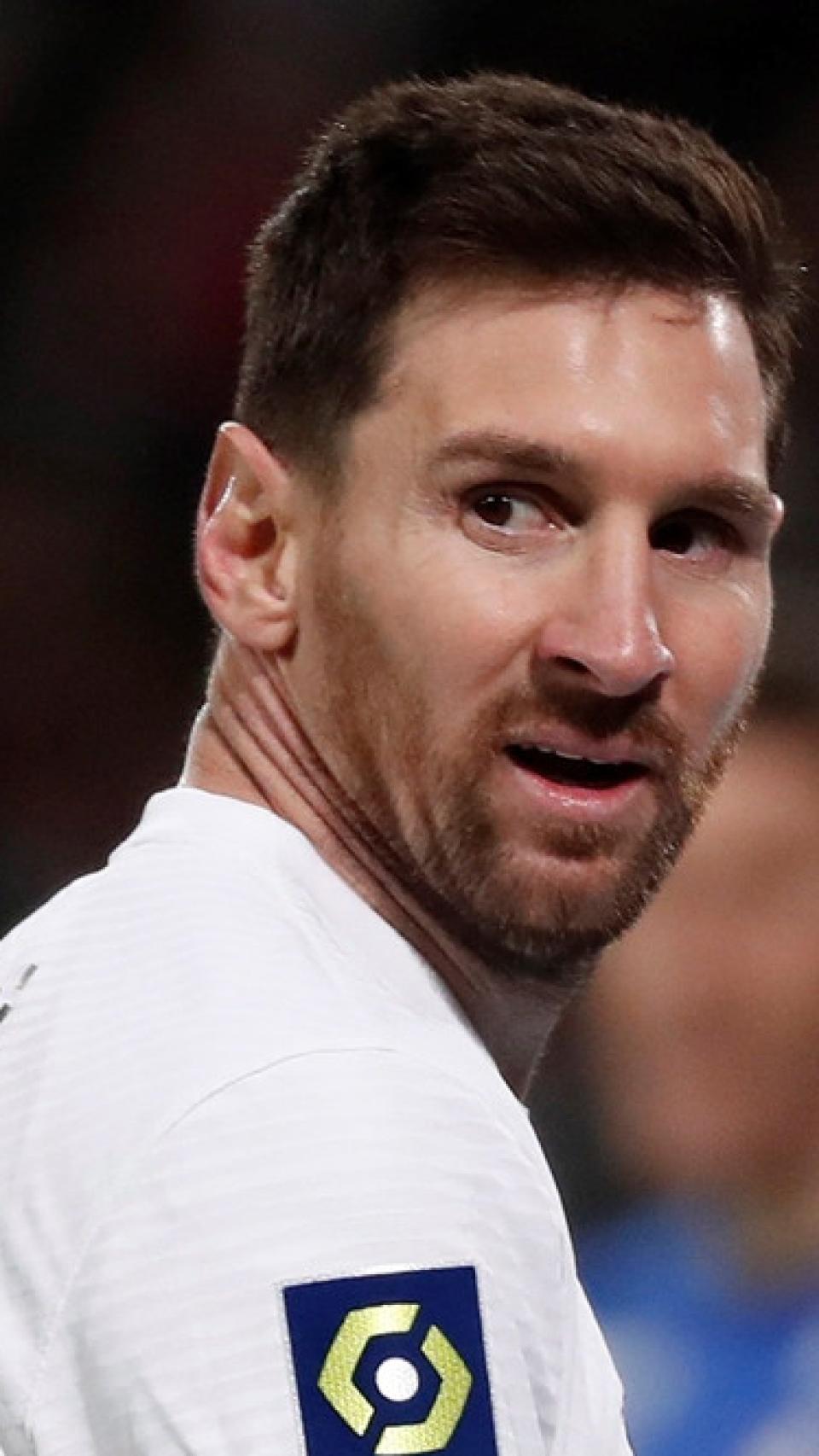 Leo Messi, durant un partit amb el PSG