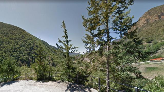 Pista forestal en Pont de Bar (Alt Urgell), en Lleida