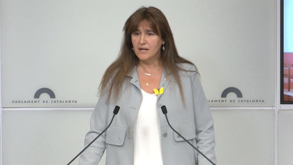 Laura Borràs, expresidenta del Parlament de Cataluña