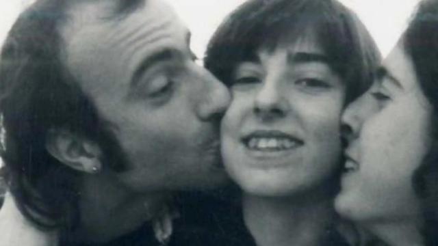 Helena Jubany con sus familiares