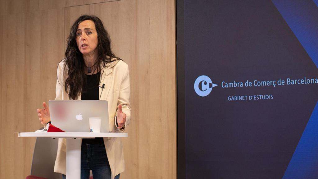 La presidenta de la Cámara de Comercio de Barcelona, Mònica Roca