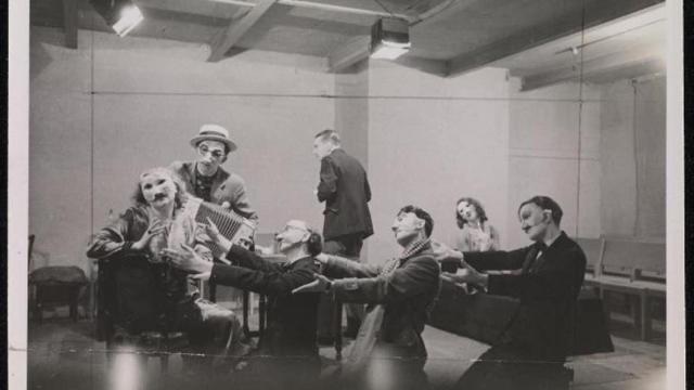 Fotografía del montaje de Group Theatre del Sweeney Agonistes de T.S. Eliot