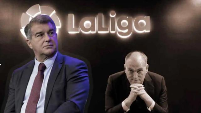 Joan Laporta y Javier Tebas