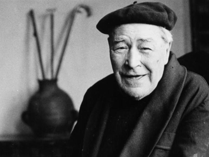 Josep Pla, en su vejez