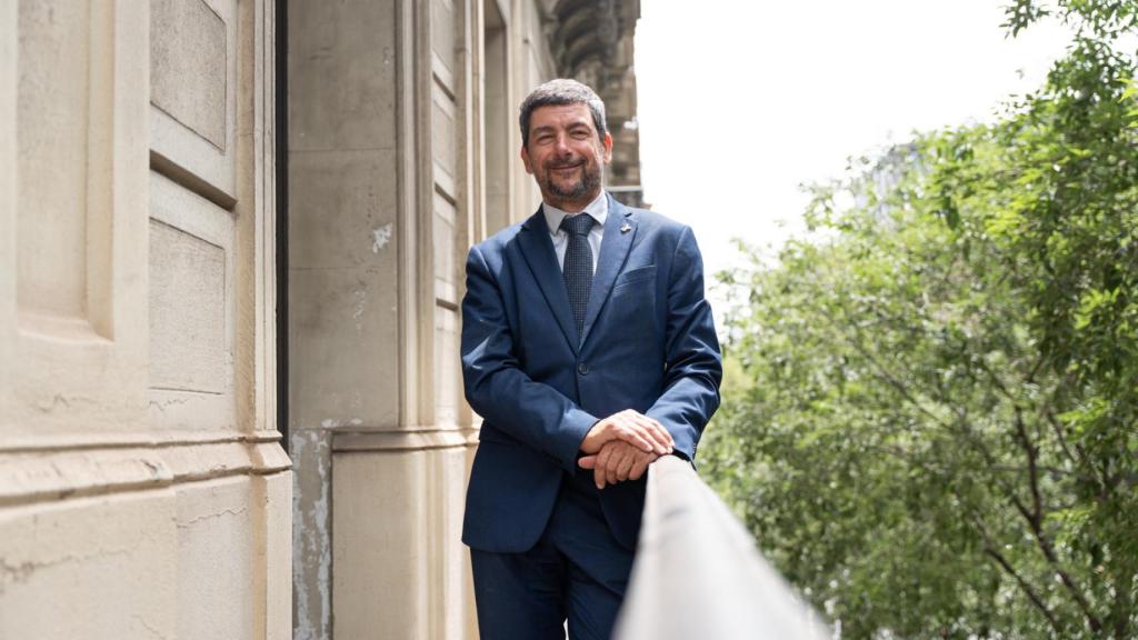 Joan Canadell, diputado de Junts y candidato a las elecciones a la Cámara de Comercio de Barcelona por la ANC