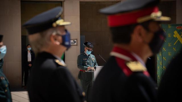 El general José Luis Tovar, en su toma de posesión en Cataluña