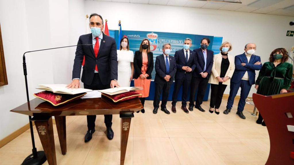 Raúl Pesquera (PSOE), consejero de Sanidad de Cantabria