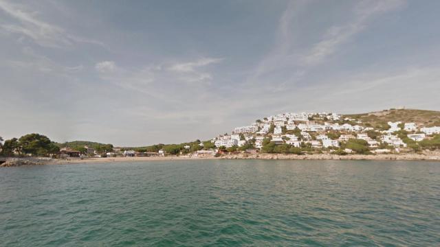 Cala Montgó (Girona), donde un hombre se ha ahogado al tratar de liberar el ancla de su barco