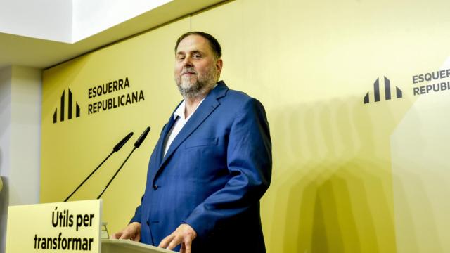 El presidente de ERC, Oriol Junqueras