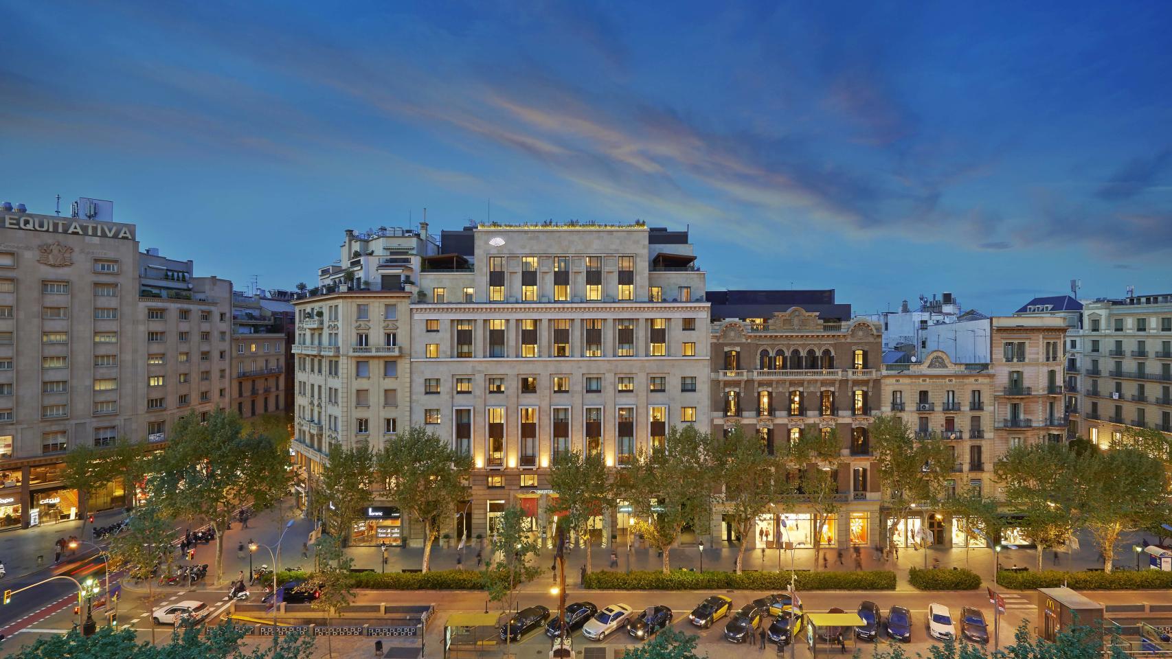 Imagen del Mandarín Oriental, el hotel de cinco estrellas de Paseo de Gracia