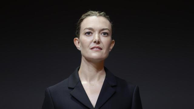 La presidenta de Inditex, Marta Ortega, en la junta general de accionistas de 2023