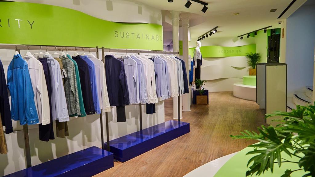 Interior de la tienda de Sepiia en Barcelona